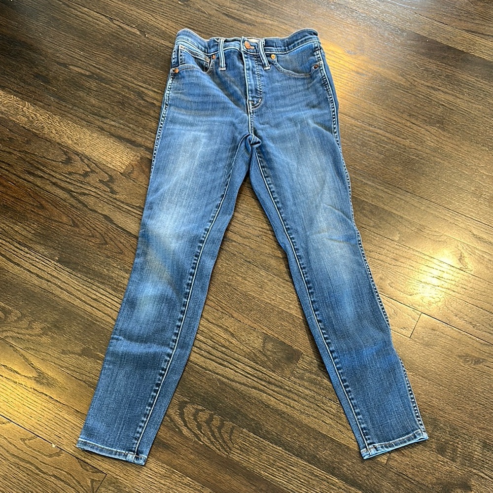 Madewell 10” High Rise Skinny 27 EUC Jeans